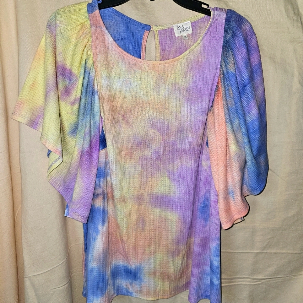 Womens butterfly sleeve top